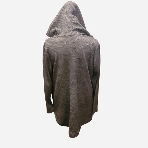 LOGO Lounge by Lori Goldstein Grey Loop Hoodie - Picture 5 of 5